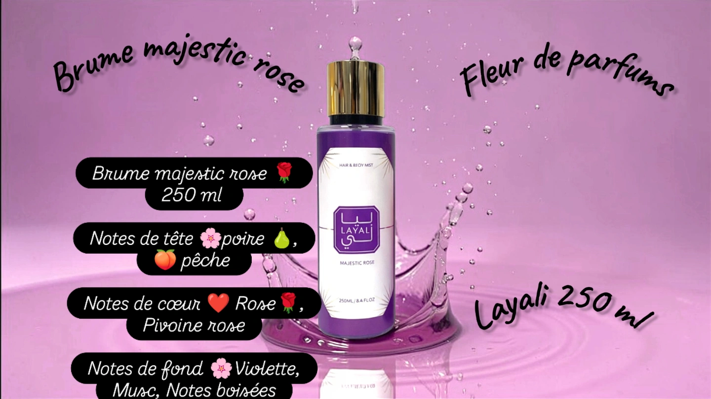 Brume majestic rose