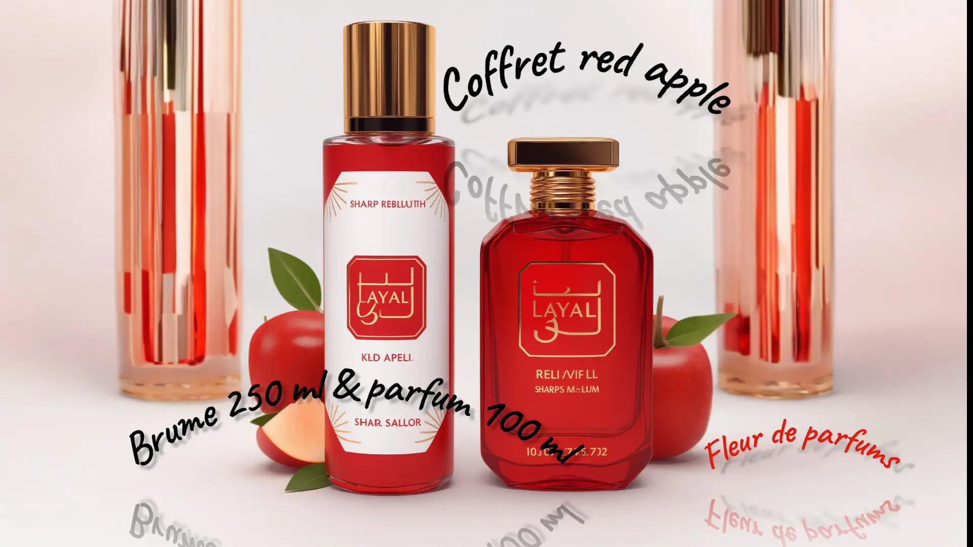 Coffret red apple layali