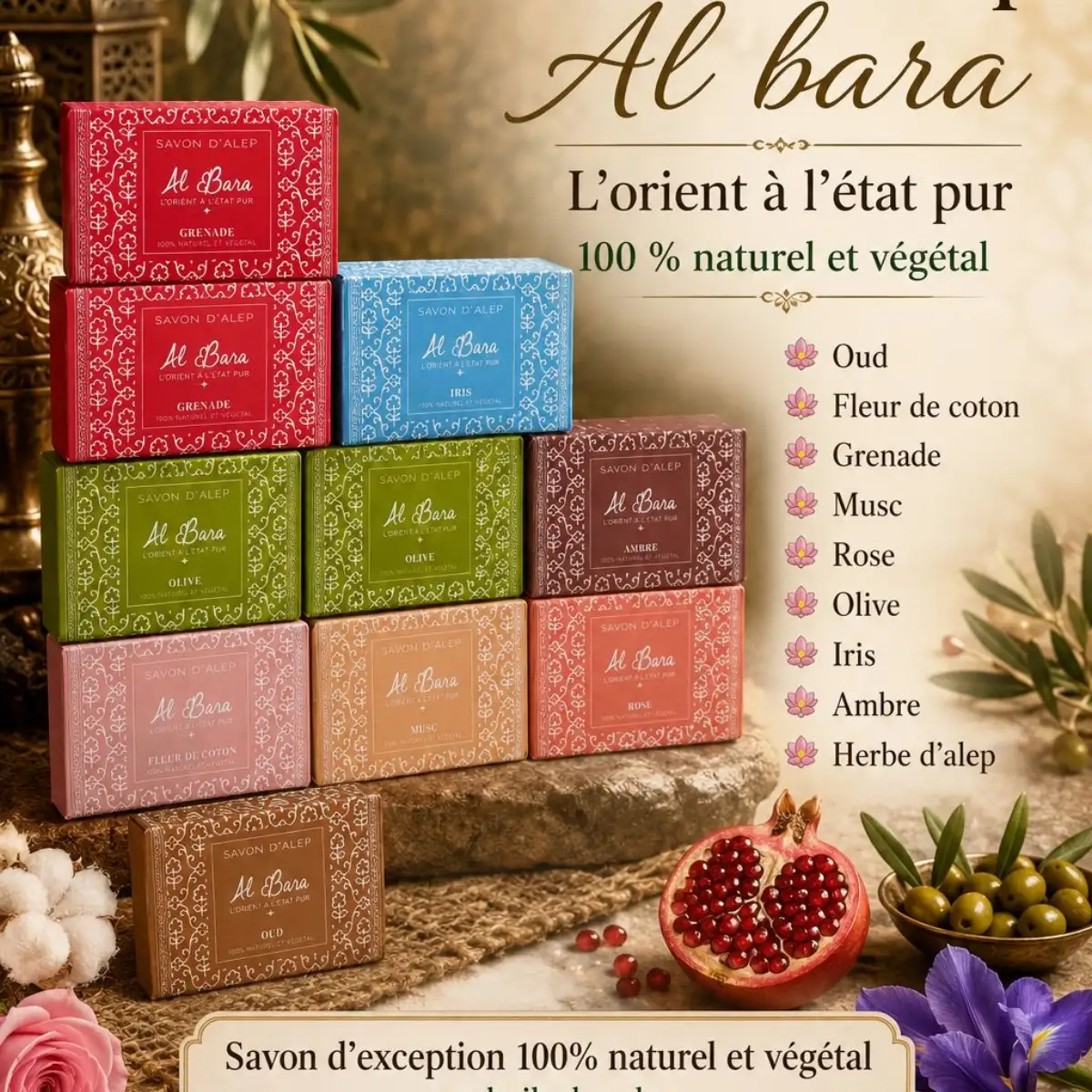Savon d'alep Al bara