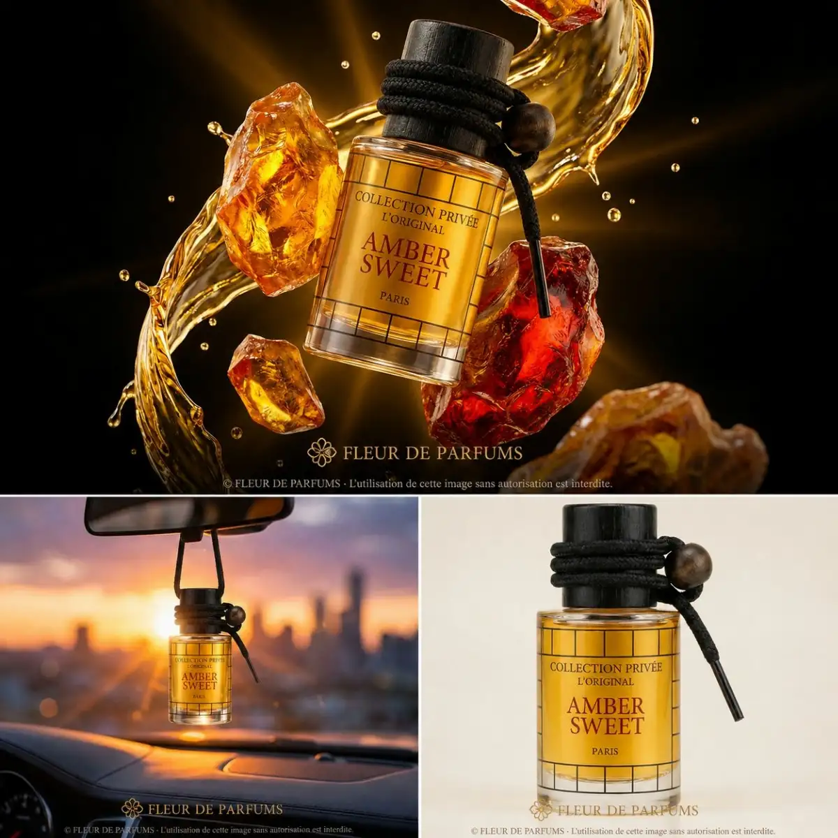 Diffuseur voiture Amber sweet